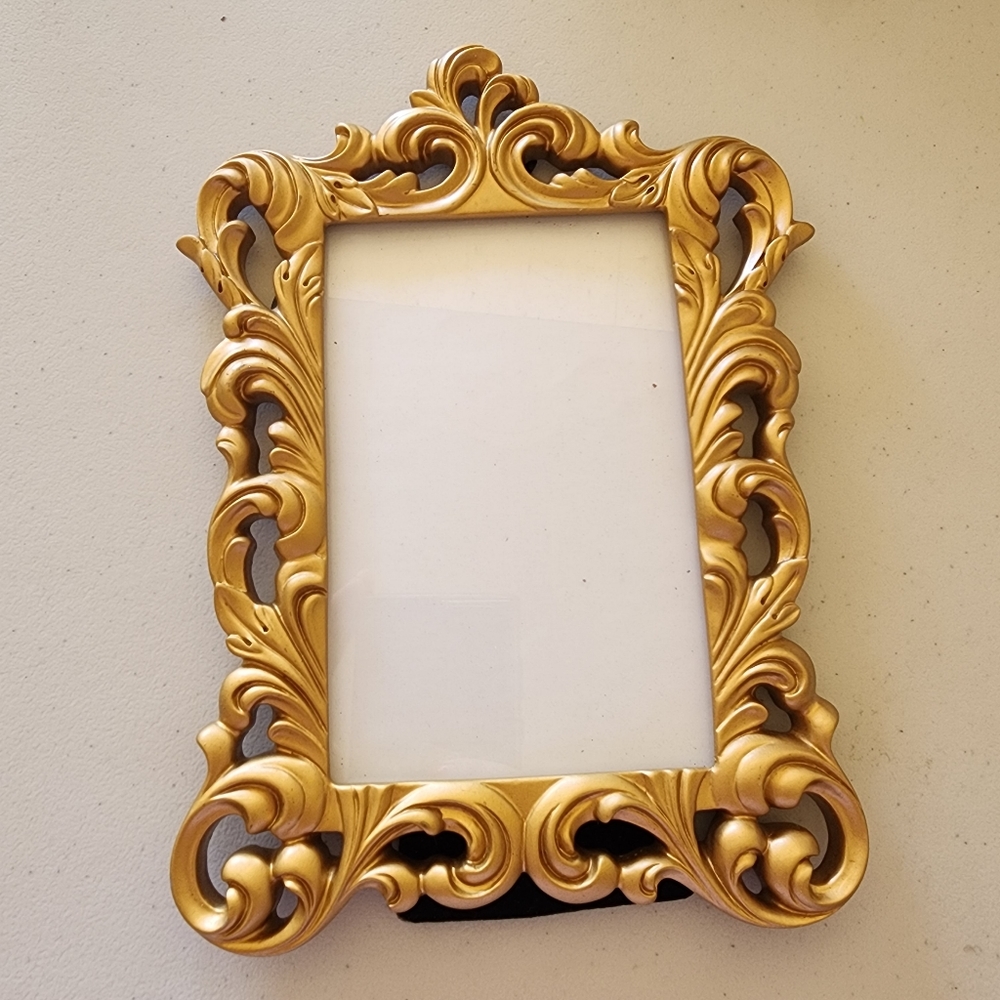 Set of 4 Beauty and the Beast inspired picture frames 4×6